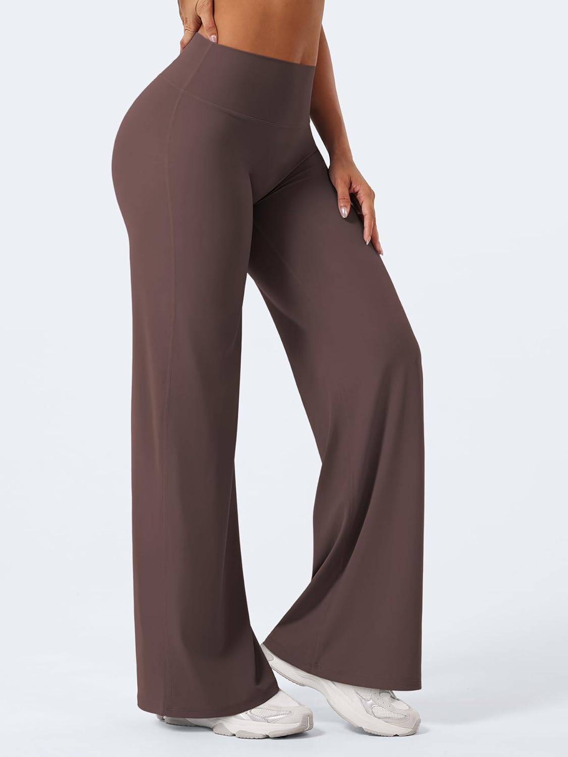 YEOREO High Waist Workout Leggings - No Front Seam, Buttery Soft Fabric | Available in 29" to 35" Sizes