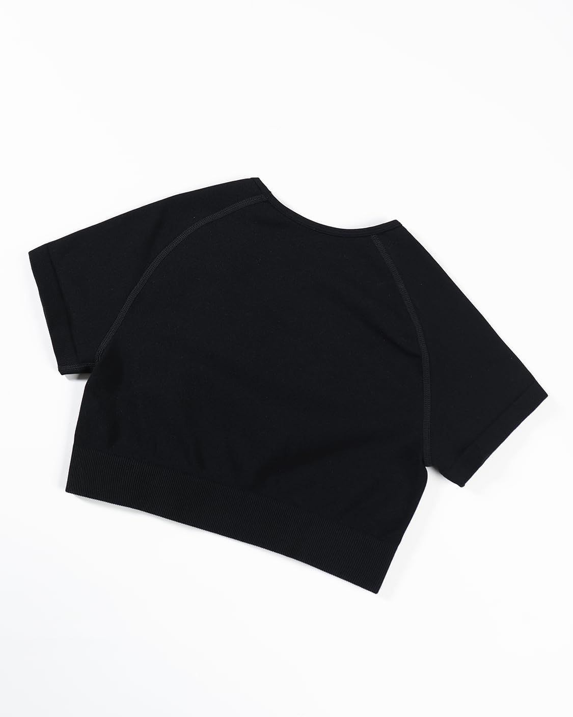 AUROLA Seamless Workout T-Shirts for Women - Short Sleeve Crop Top for Gym & Yoga Sessions