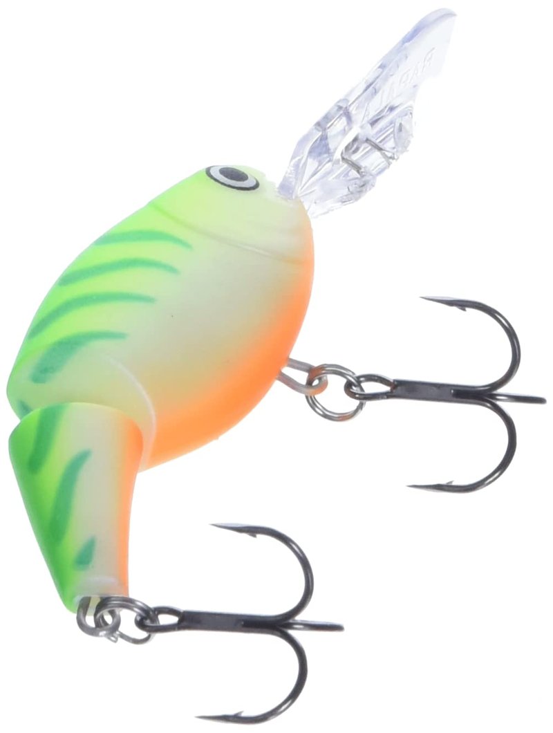 Rapala (JSR07GTU) Jointed Shad Rap 07 Green Tiger UV Lure