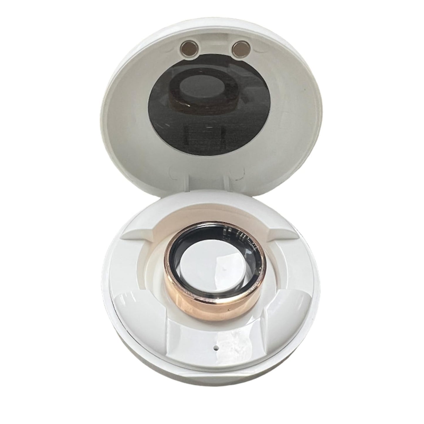 Smart Ring for Women Men, Smart Health Ring w/Sleep Heart Rate Blood Pressure Oxygen Monitor Waterproof Fitness Tracker Pedometer Calories Step Counter, Rose Gold #11