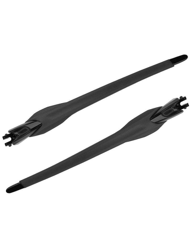 EZReplace Replacement Black Temple Arms for Oakley Flak 2.0/Flak 2.0 XL/Flak 2.0 Vented/Flak 2.0 XL Vented Sunglass (Black)