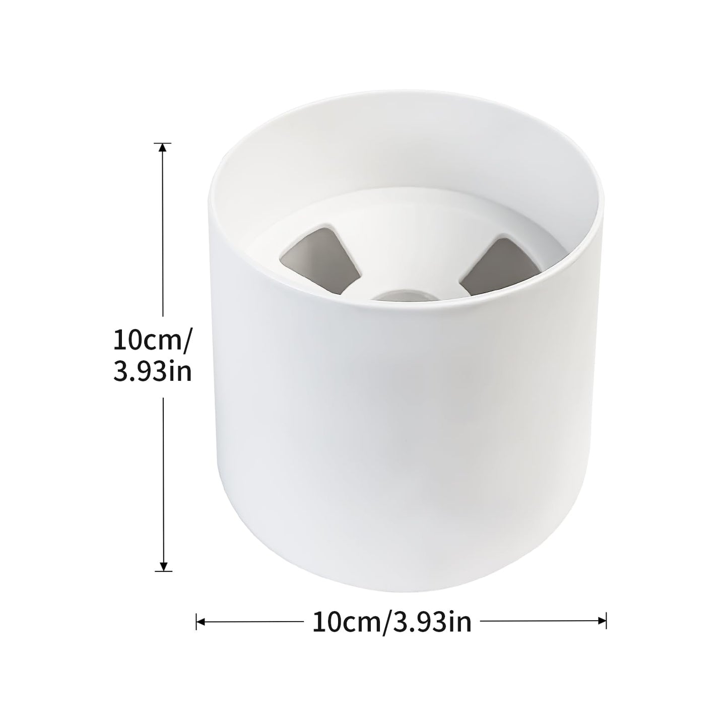 Crestgolf 4PCS Golf Hole Cup,Accessories for Backyard Practice Putting Green, ABS Plastic Golf Putting Cup for Outdoor,Fits PGAL|PGA|USGA Regulations, Dimension 4" Depth, Diameter 4 1/4 inches