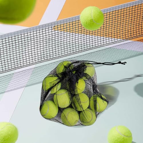 Mesh Drawstring Storage Bags - 6 Pack, 7.8x5.9In, Lightweight