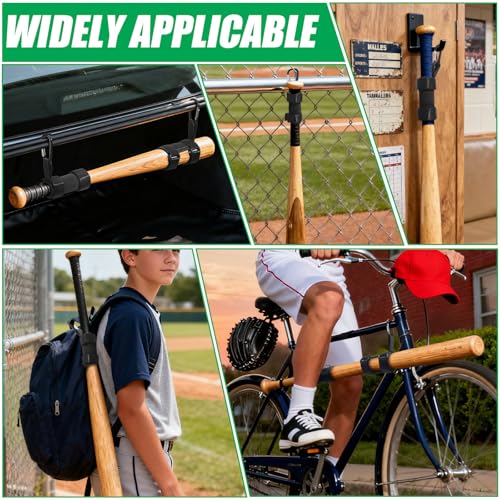Adjustable Baseball Bat Holder - Portable Bat Display for All Sizes