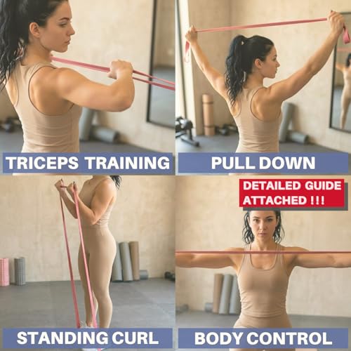LEZER Resistance Bands - Pull Up for Home Gym Fitness, Stretching,