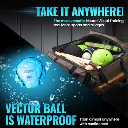 Vector Ball S Neuro-Visual Reaction Ball - Green, Red & Blue