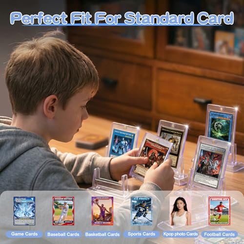 Magnetic Card Holder 6 Pack - UV Protection for Trading Cards