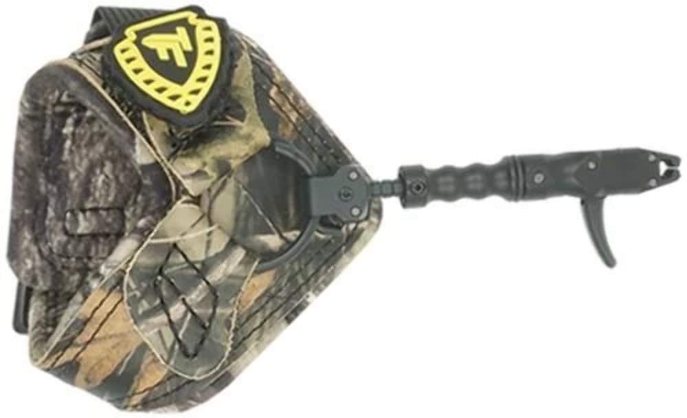 TRU-FIRE Smoke Max Archery Bow Release Aid with Foldback Option, Smoke Max Release, Camo, One Size