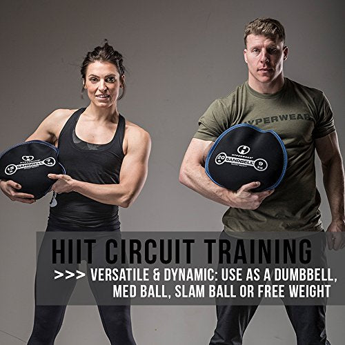 10 lb SandBell Soft Sandbag Weight for Strength Training & HIIT