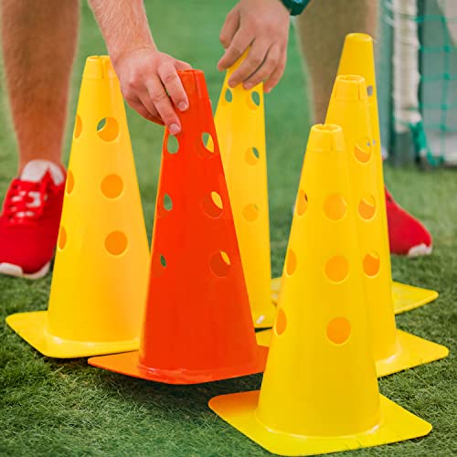 Adjustable Speed Agility Training Hurdles Set - 12 Cones & 6 Poles
