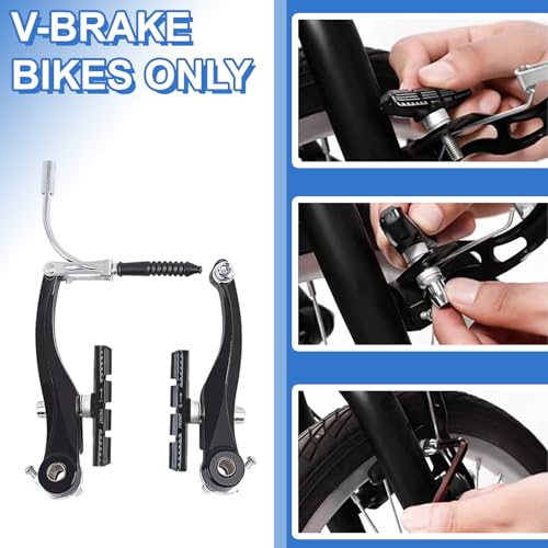 Universal 70mm V-Brake Pads - 2 Pairs for All Bikes