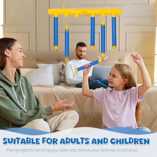 Reflex Drop Sticks Reaction Game - Hand Eye Coordination Training