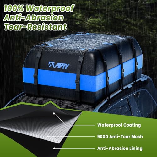 21 Cu Ft Waterproof Rooftop Cargo Bag - Blue
