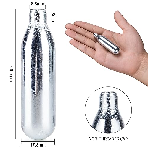 8G CO2 Cartridges for Paintball and Airsoft - 12 Pack