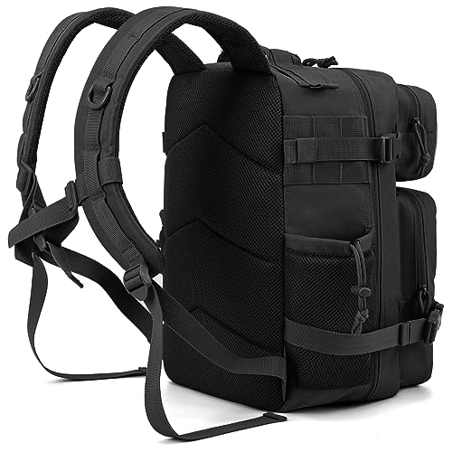 25L Military Tactical Backpack with Molle System and Bottle Holder