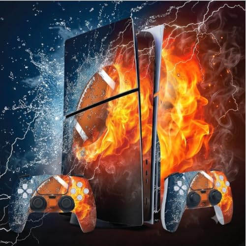 American Football Vinyl Skin Wrap for PS5 Slim Console & Controller