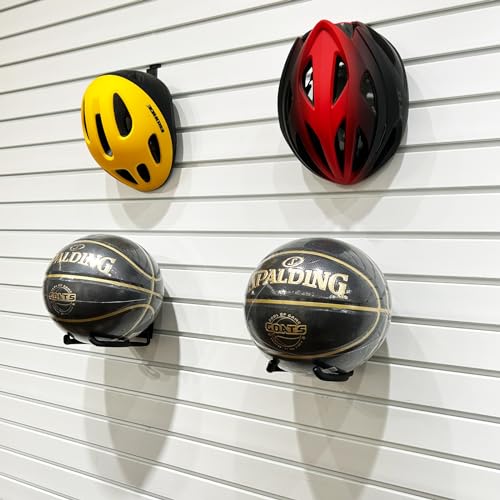 Power Tool Organizer for Slatwall, Garage Hooks for Hanging Yard Tools, Anti-Slip Weedeater Rack and Trimmer Holder, Versatile Slat Wall Drill Holder, 620 Series Slatwall Hooks