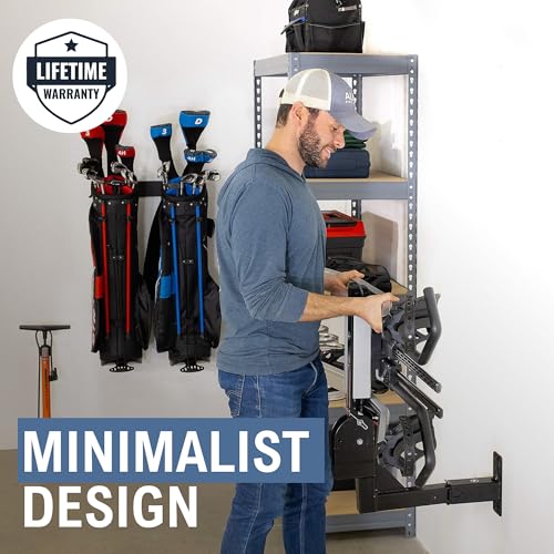 2-Inch Hitch Wall Mount - Heavy-Duty Bike & Cargo Rack Holder