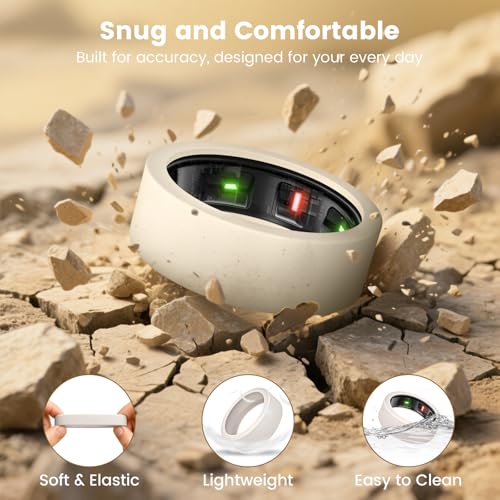 Ultra-Thin Silicone Cover for Oura Ring Gen 3 & 4 - 8 Colors Set 1