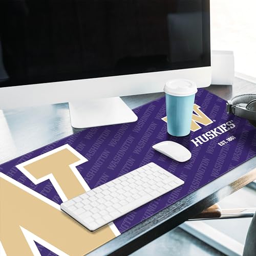 Washington Huskies Desk Pad - Water-Resistant, Non-Slip Rubber