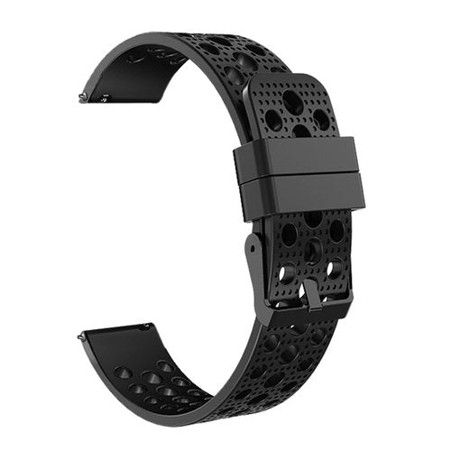Compatible with Amazfit Bip 5 Bands, Lamshaw 22mm Silicone Replacement Wristbands Sport Strap with Metal Buckle Compatible with Amazfit Bip 5 / Cheetah Pro / Cheetah / GTR 47mm / GTR 2 / GTR 3 / GTR 3