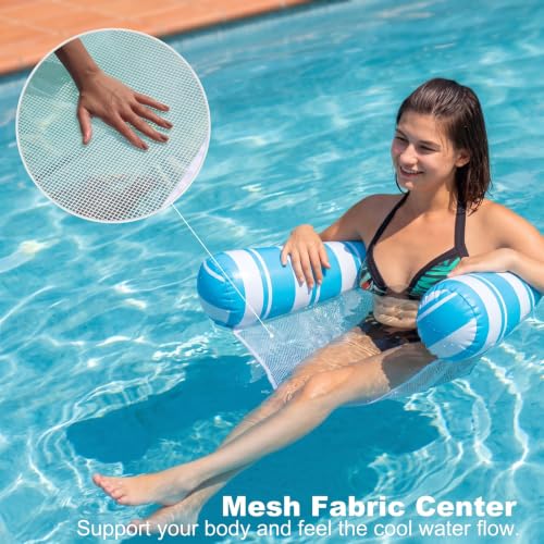 ANNIL 5 Pack Pool Floats Hammock