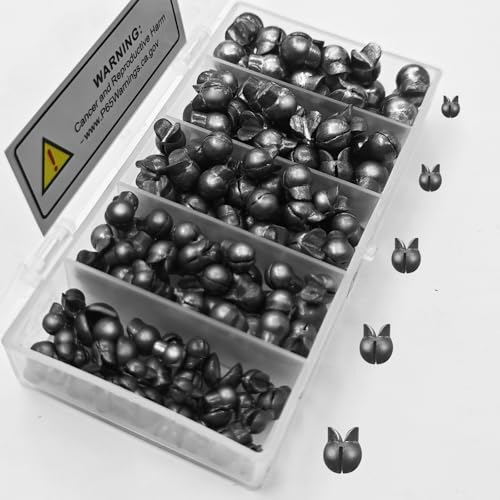 Split Shot Fishing Weights - Removable Sinkers 100PCS, Duckbill Design