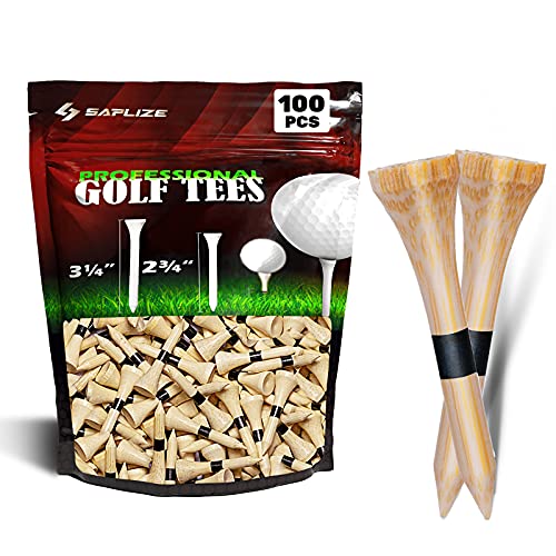 Bamboo Golf Tees Pack of 100 - 1-1/2" Natural