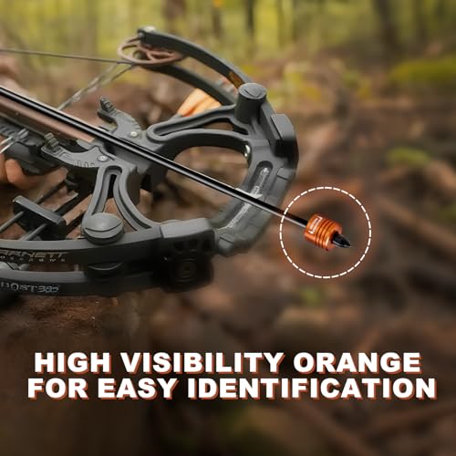 Crossbow Bolt Decocking Heads - Universal Release Tips, 2pcs Orange