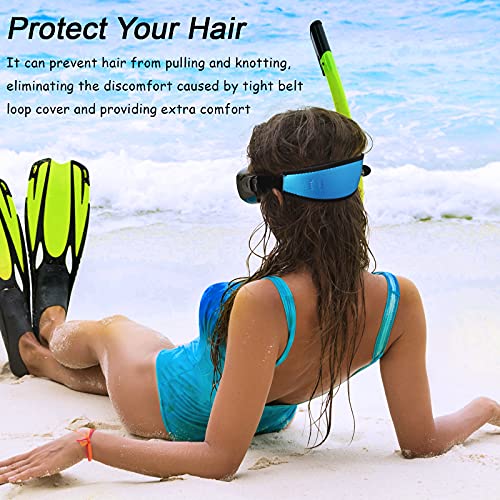 Neoprene Snorkel Mask Strap Cover - 2 Pack