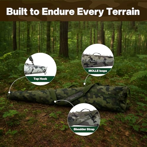 60" Waterproof Floating Shotgun Case for Hunting - Camouflage