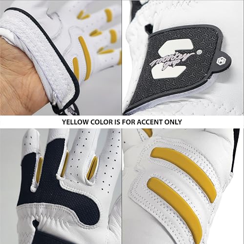 Power Pad Golf Glove - Left Hand Cabretta Leather Grip