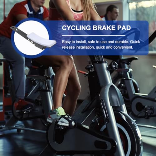 2Pcs Exercise Bike Brake Pads Replacement Kit - 9 x 1.2 x 1.2 Inch