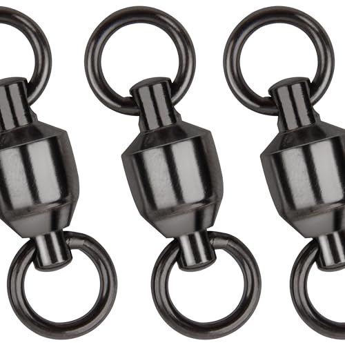 Ball Bearing Swivels Fishing Tackle - 20pcs, 260lb Strength