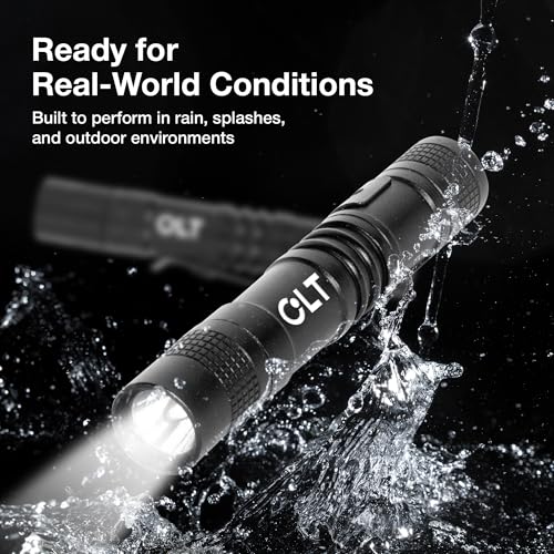 LED Mini Flashlight - 150 Lumen Compact Tactical Light (3.5-Inch)