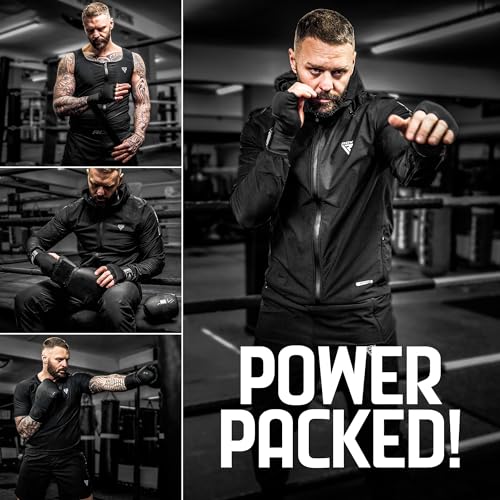 Gel Boxing Hand Wraps with Wrist Support for MMA & Kickboxing