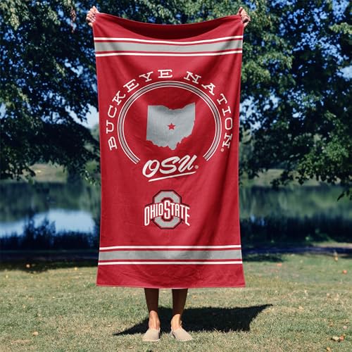 NCAA Beach Towel 2-Pack - Ohio State Buckeyes - 30" x 60"