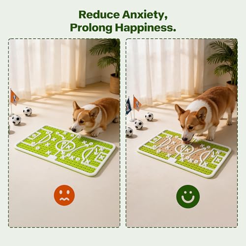 FIFA World Cup 2026 Dog Lick Mat - Slow Feeder for Small & Medium Dogs