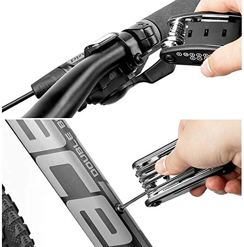 16-in-1 Bike Repair Tool Kit with Tire Levers & Wrenches