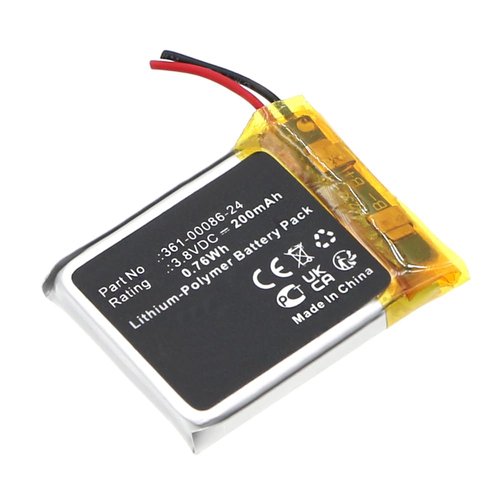 MPF Products 200mAh 361-00086-24 Battery Replacement Compatible with Garmin Instinct Solar Outdoor Smartwatch with Installation Tools