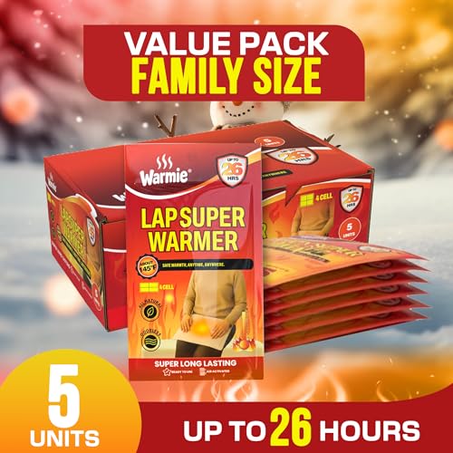 Lap & Body Warmer - Air Activated, Long Lasting Heat - 1 Pack