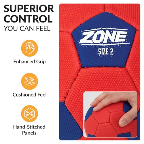 Tchoukball & Team Handball - Size 2 with Tacky Grip Cover