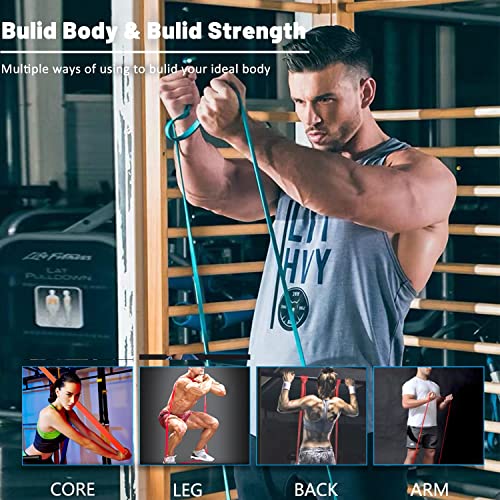 Resistance Bands Set - 5-Piece Pull Up Assist Workout Bands