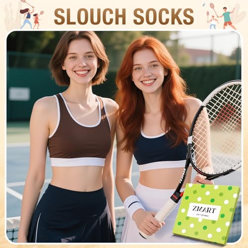 Women's Thin Slouch Socks - Army Green Scrunch Boot Socks