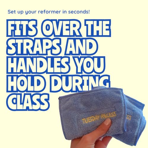 Reformer Pilates Strap Handle Covers - Washable 2-Pack