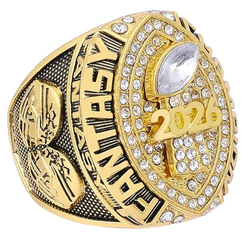 2026 Fantasy Football Championship Ring Trophy – Size 11 / Model 11 – Winner Award