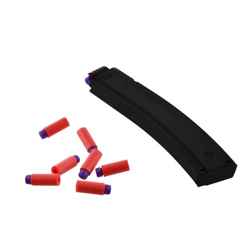 WORKER Banana Talon Magazine 15-Round Short Darts Mag, Half Size Drat Clip Series Blaser and Half Dart Blaster Grey.