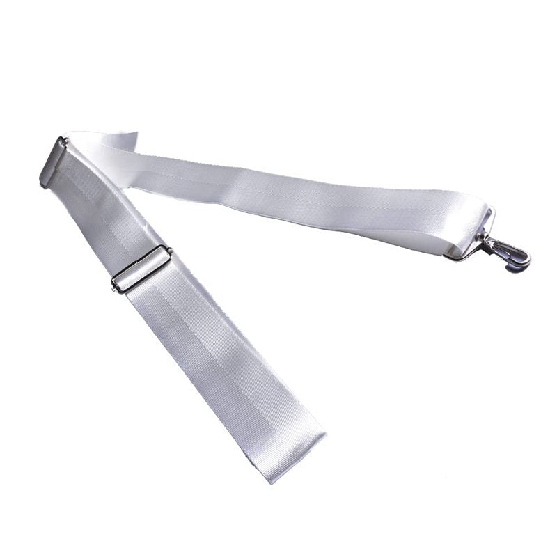 VisnzvLux Tennis Net Center Strap Court Equipment Easy to Install Adjustable Net Webbing White for Tennis Nets