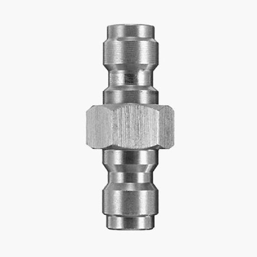 Flylock Universal 8mm Double Male Stainless Steel Quick-Disconnect Plug Adapter for PCP Paintball Airsoft Air Gun Tool