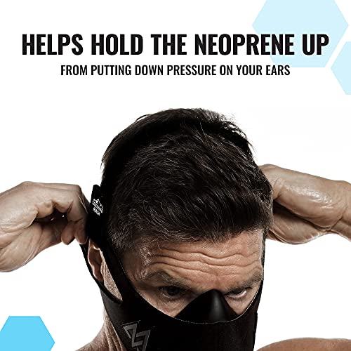 Adjustable Breathing Band for Elevation Training Mask 2.0 - Black